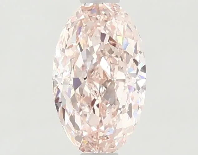 1.04ct Oval Lab Grown Diamond (Colour Fancy Intense Pink, Clarity VS2, IGI Certified)
