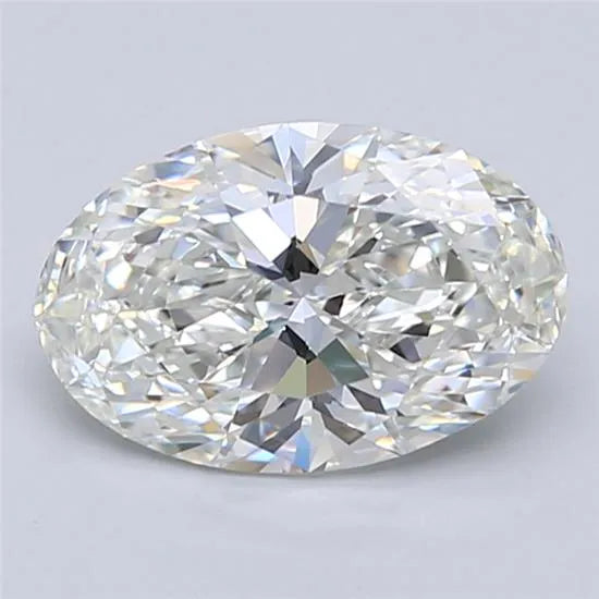 1.04ct Oval Lab Grown Diamond (Colour G, Clarity IF, GIA Certified)