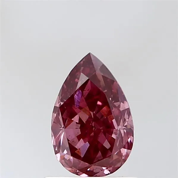 1.04ct Pear Lab Grown Diamond (Colour Fancy Deep Pink, Clarity VS2, IGI Certified)