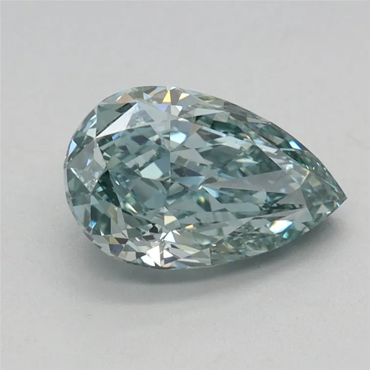 1.04ct Pear Lab Grown Diamond (Colour Fancy Intense Green, Clarity VVS2, IGI Certified)