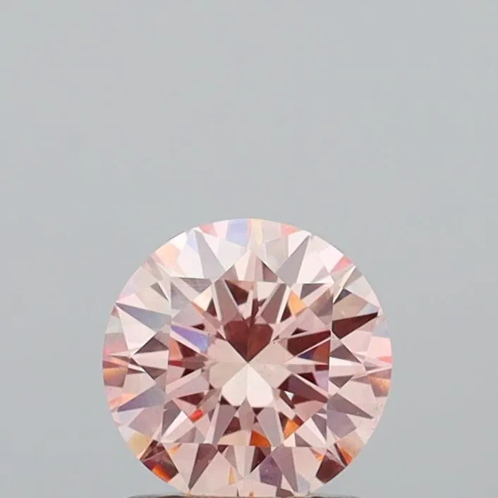 1.04ct Round Lab Grown Diamond (Colour Fancy Intense Pink, Clarity VS1, Cut VG, IGI Certified)
