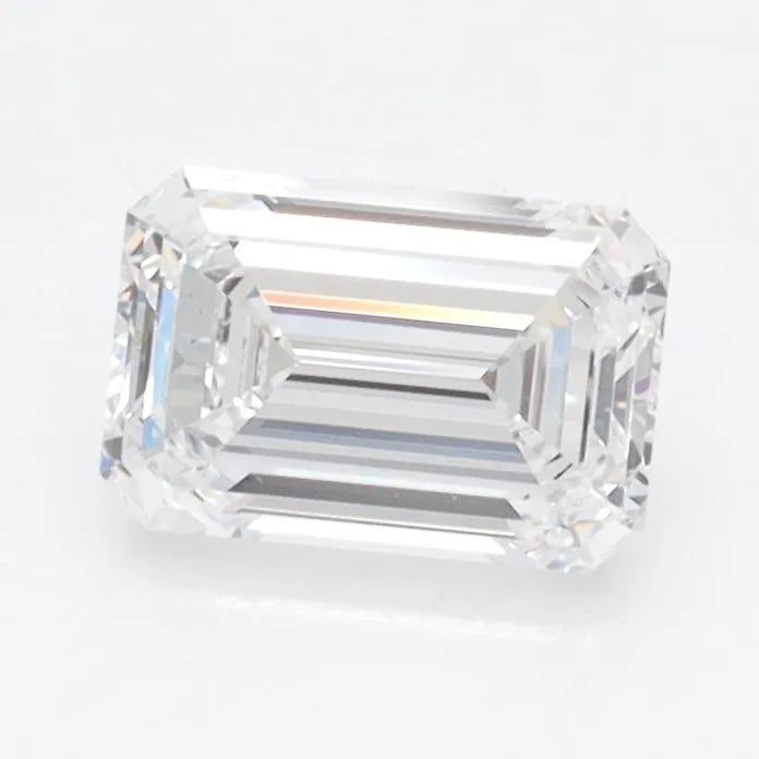 1.05ct Emerald Lab Grown Diamond (Colour D, Clarity VVS1, IGI Certified)