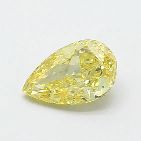 1.05ct Pear Lab Grown Diamond (Colour Fancy Intense Yellow, Clarity VVS2, IGI Certified)