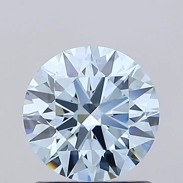 1.05ct Round Lab Grown Diamond (Colour Fancy Intense Blue, Clarity VVS2, Cut ID, IGI Certified)