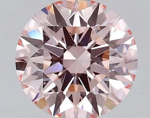 1.05ct Round Lab Grown Diamond (Colour Fancy Pink, Clarity VS1, Cut ID, IGI Certified)