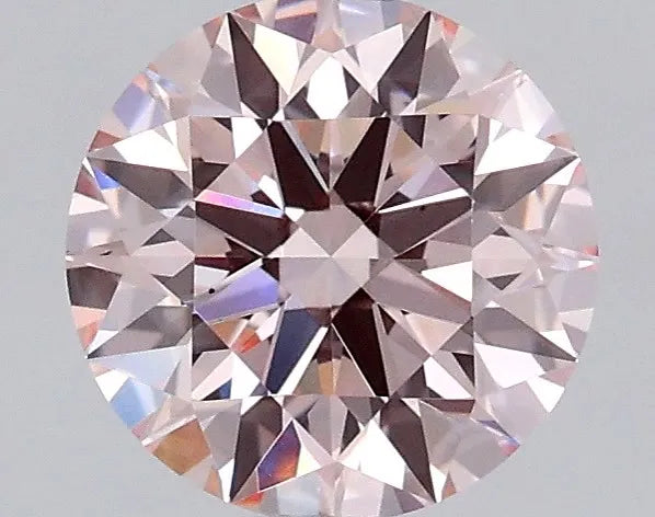 1.05ct Round Lab Grown Diamond (Colour Fancy Pink, Clarity VS1, Cut ID, IGI Certified)