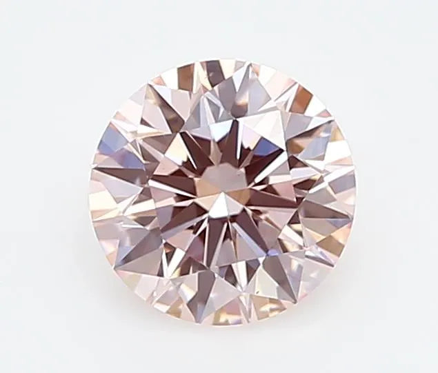 1.05ct Round Lab Grown Diamond (Colour Fancy Pink, Clarity VVS2, Cut ID, IGI Certified)
