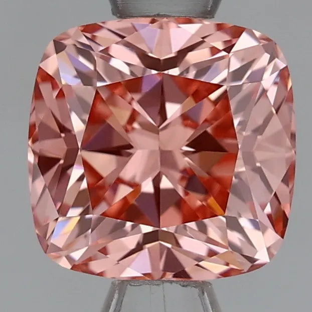 1.06ct Cushion modified Lab Grown Diamond (Colour Fancy Intense Pink, Clarity VVS1, Cut VG, IGI Certified)