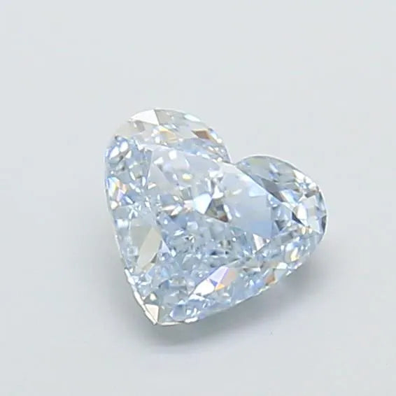1.06ct Heart Lab Grown Diamond (Colour Fancy Intense Blue, Clarity VVS2, IGI Certified)