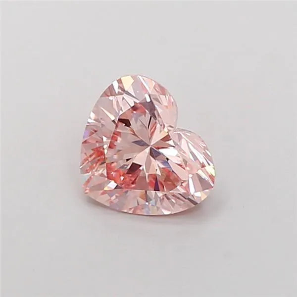 1.06ct Heart Lab Grown Diamond (Colour Fancy Intense Pink, Clarity VS1, IGI Certified)