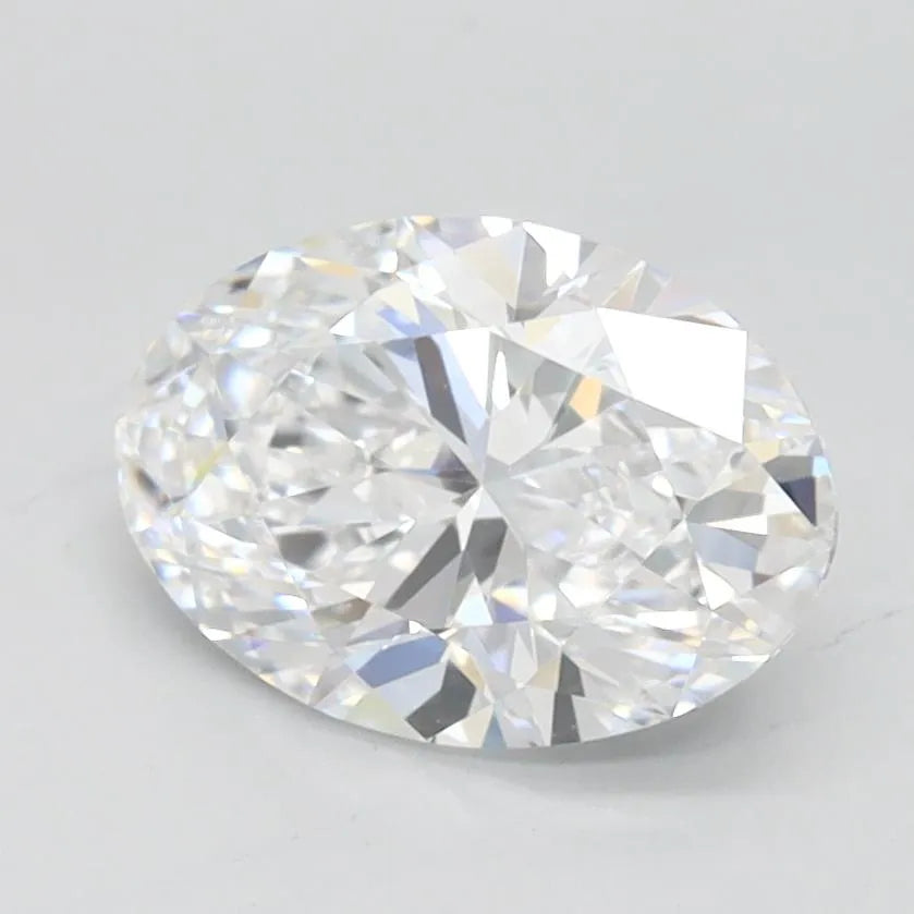 1.06ct Oval Lab Grown Diamond (Colour D, Clarity FL, IGI Certified)