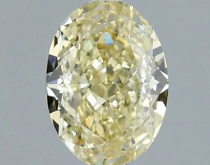 1.06ct Oval Lab Grown Diamond (Colour Fancy Intense Yellow, Clarity VVS2, IGI Certified)