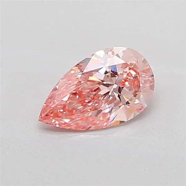 1.06ct Pear Lab Grown Diamond (Colour Fancy Vivid Pink, Clarity VVS2, IGI Certified)