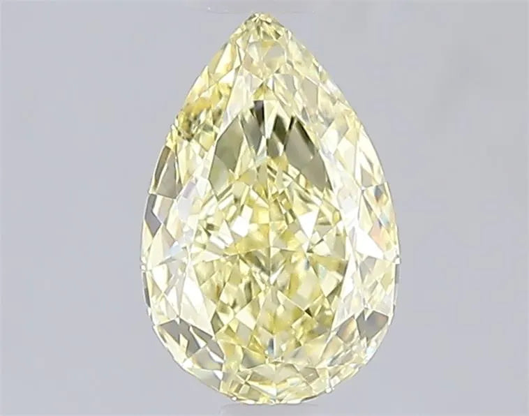 1.06ct Pear Lab Grown Diamond (Colour Fancy Yellow, Clarity VVS2, IGI Certified)