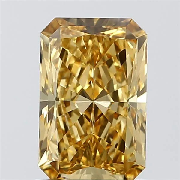 1.06ct Radiant Lab Grown Diamond (Colour Fancy Vivid Yellow, Clarity VVS2, IGI Certified)