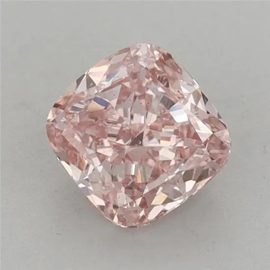 1.07ct Cushion modified Lab Grown Diamond (Colour Fancy Vivid Pink, Clarity VS2, IGI Certified)