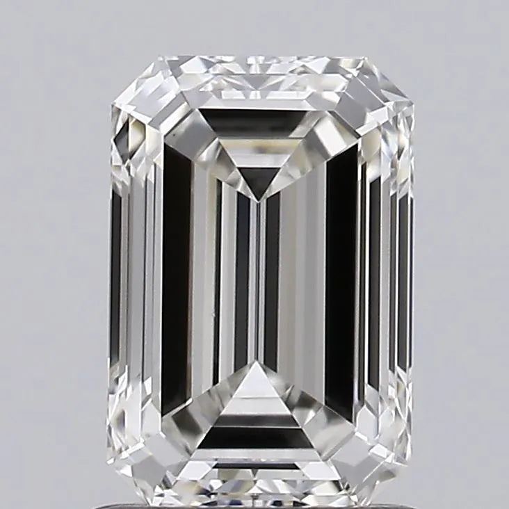 1.07ct Emerald Lab Grown Diamond (Colour G, Clarity VVS2, IGI Certified)