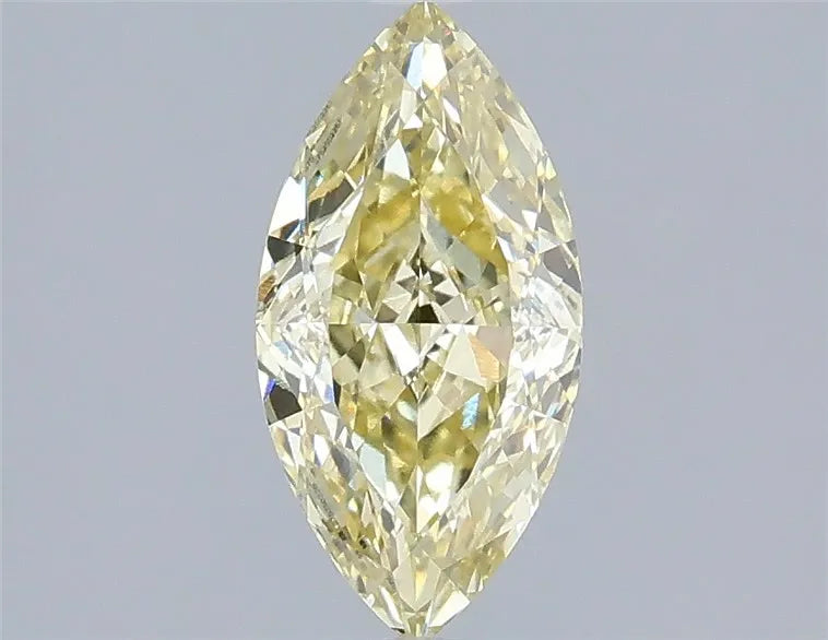 1.07ct Marquise Lab Grown Diamond (Colour Fancy Light Yellow, Clarity VVS2, IGI Certified)