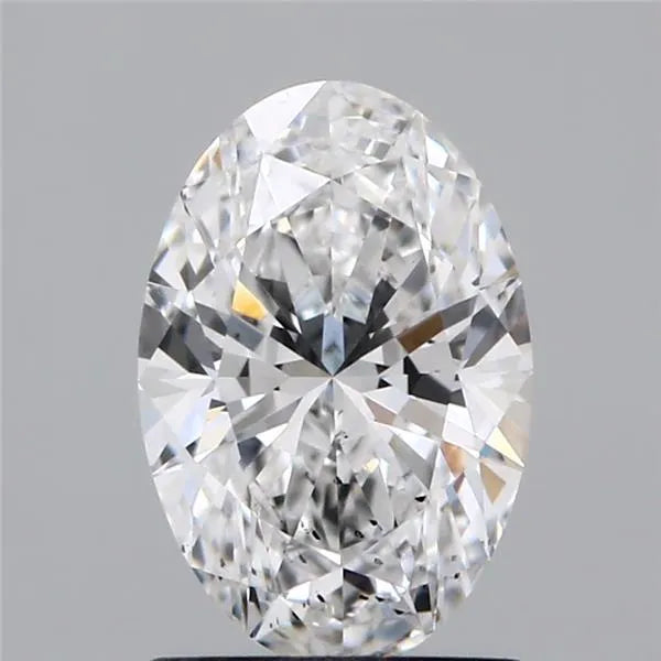 1.07ct Oval Lab Grown Diamond (Colour D, Clarity SI1, IGI Certified)