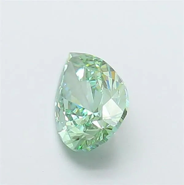 1.07ct Pear Lab Grown Diamond (Colour Fancy Vivid Green, Clarity VVS2, IGI Certified)