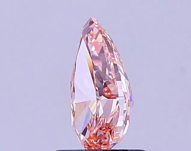 1.07ct Pear Lab Grown Diamond (Colour Fancy Vivid Pink, Clarity VS1, IGI Certified)