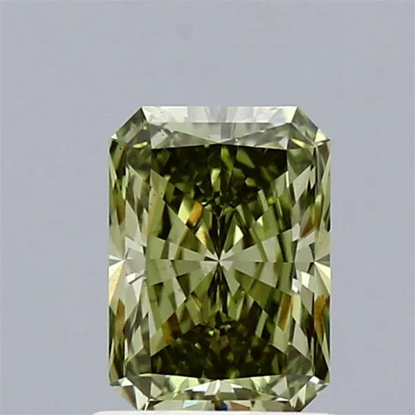1.07ct Radiant Lab Grown Diamond (Colour Fancy Vivid Green, Clarity VS1, IGI Certified)