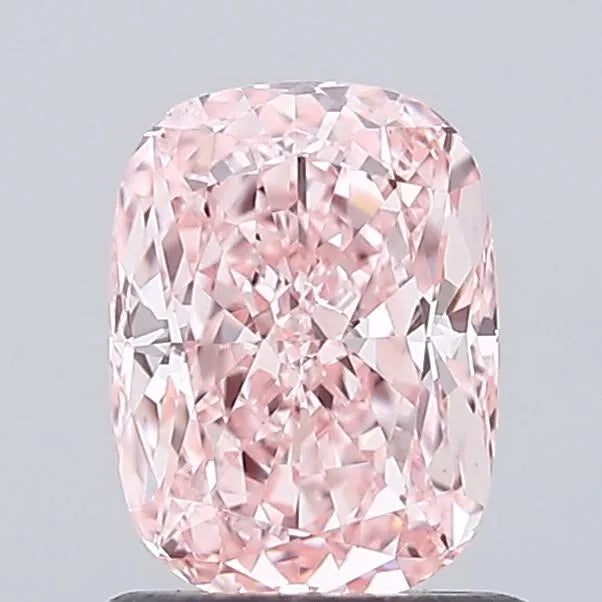 1.08ct Cushion modified Lab Grown Diamond (Colour Fancy Vivid Pink, Clarity VS2, IGI Certified)