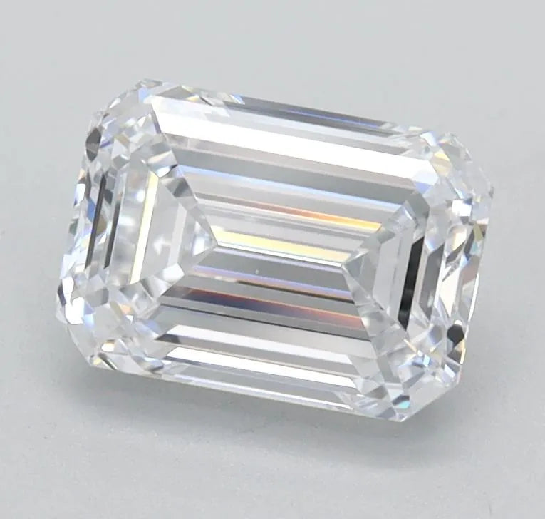 1.08ct Emerald Lab Grown Diamond (Colour D, Clarity VVS2, IGI Certified)