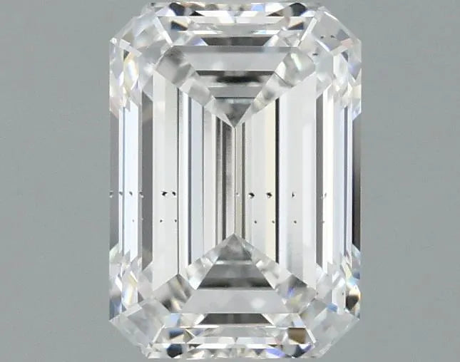 1.08ct Emerald Lab Grown Diamond (Colour E, Clarity SI1, IGI Certified)