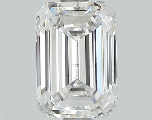 1.08ct Emerald Lab Grown Diamond (Colour E, Clarity SI1, IGI Certified)