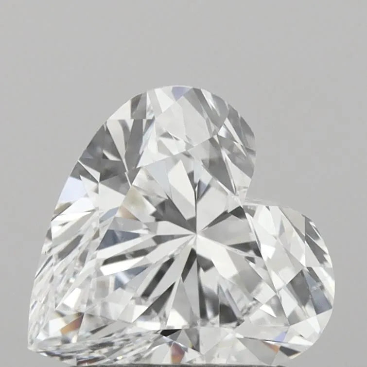 1.08ct Heart Lab Grown Diamond (Colour D, Clarity VS1, IGI Certified)