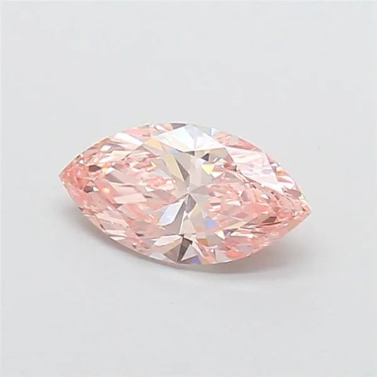 1.08ct Marquise Lab Grown Diamond (Colour Fancy Intense Pink, Clarity VVS2, IGI Certified)
