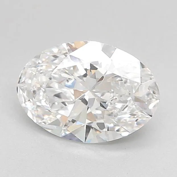 1.08ct Oval Lab Grown Diamond (Colour D, Clarity IF, Cut EX, IGI Certified)