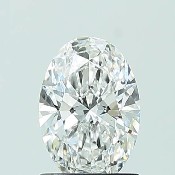 1.08ct Oval Lab Grown Diamond (Colour D, Clarity VS2, IGI Certified)
