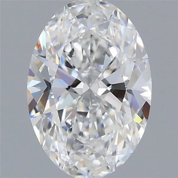1.08ct Oval Lab Grown Diamond (Colour D, Clarity VVS2, IGI Certified)