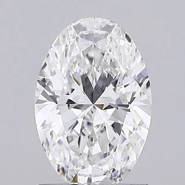 1.08ct Oval Lab Grown Diamond (Colour E, Clarity VS2, IGI Certified)