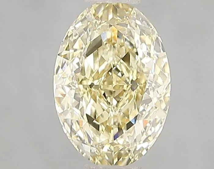 1.08ct Oval Lab Grown Diamond (Colour Fancy Yellow, Clarity VVS1, IGI Certified)