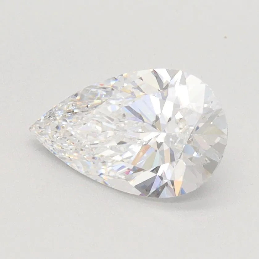 1.08ct Pear Lab Grown Diamond (Colour E, Clarity VVS2, IGI Certified)