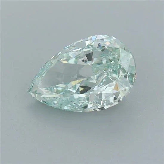 1.08ct Pear Lab Grown Diamond (Colour Fancy Intense Green, Clarity VS2, IGI Certified)