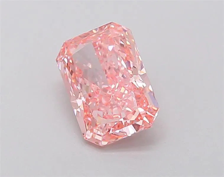 1.08ct Radiant Lab Grown Diamond (Colour Fancy Vivid Pink, Clarity VS1, IGI Certified)
