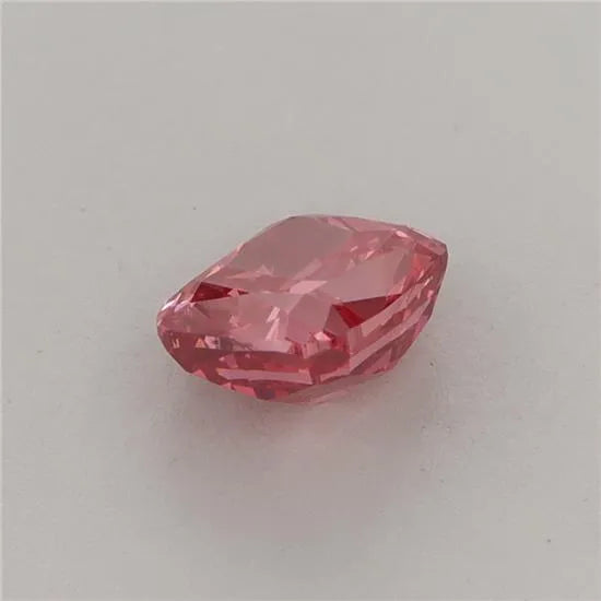 1.09ct Cushion modified Lab Grown Diamond (Colour Fancy Vivid Red, Clarity VS1, IGI Certified)