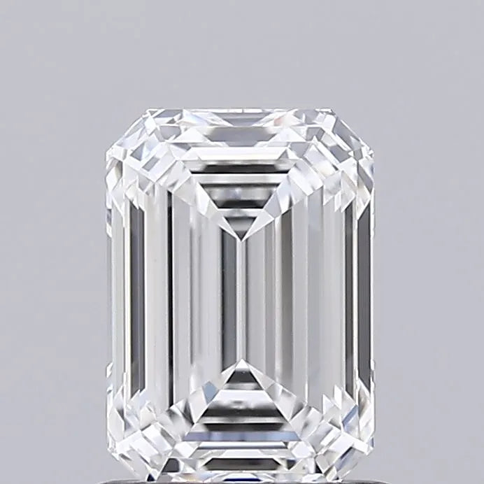 1.09ct Emerald Lab Grown Diamond (Colour E, Clarity VVS1, IGI Certified)