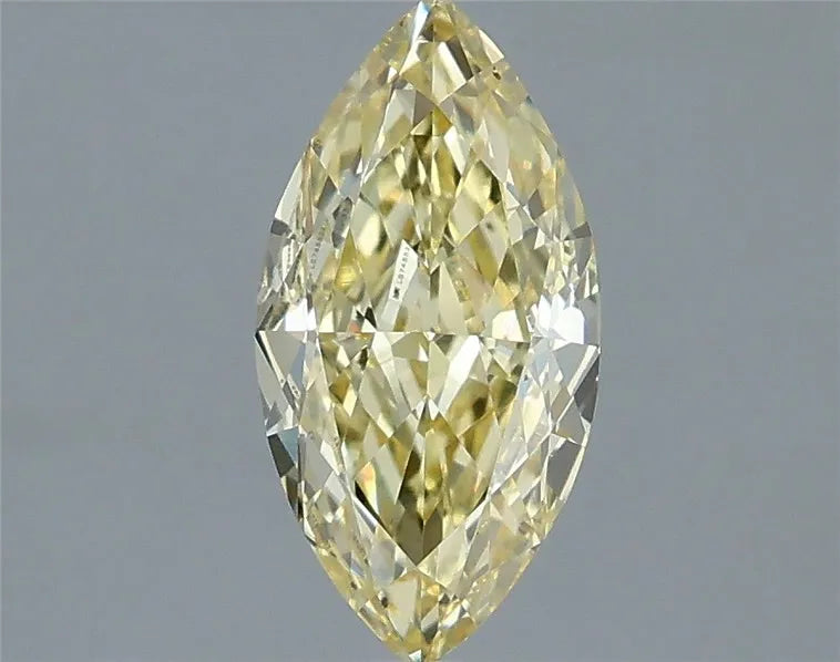 1.09ct Marquise Lab Grown Diamond (Colour Fancy Intense Yellow, Clarity VVS1, IGI Certified)