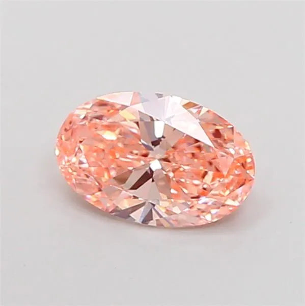 1.09ct Oval Lab Grown Diamond (Colour Fancy Intense Brownish Orange, Clarity VVS2, IGI Certified)