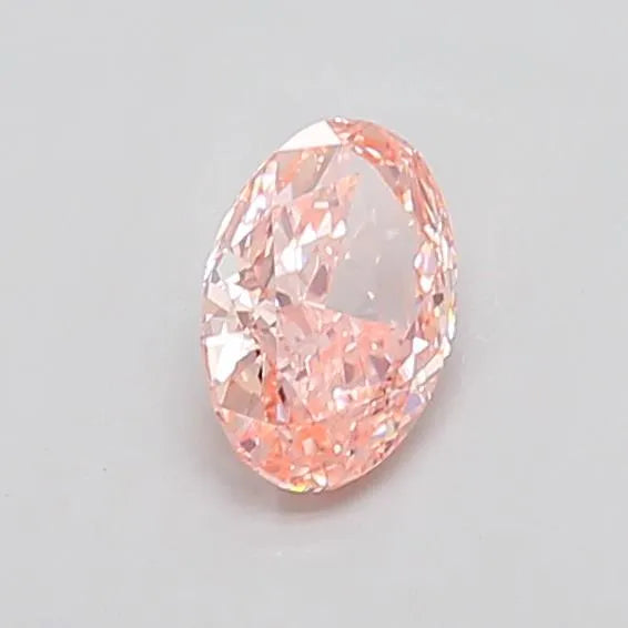 1.09ct Oval Lab Grown Diamond (Colour Fancy Vivid Pink, Clarity VS2, IGI Certified)