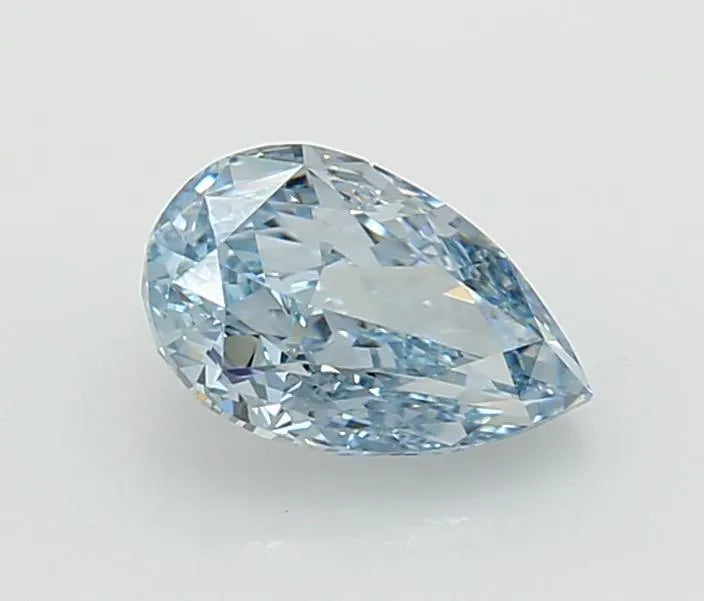 1.09ct Pear Lab Grown Diamond (Colour Fancy Intense Blue, Clarity VVS1, IGI Certified)