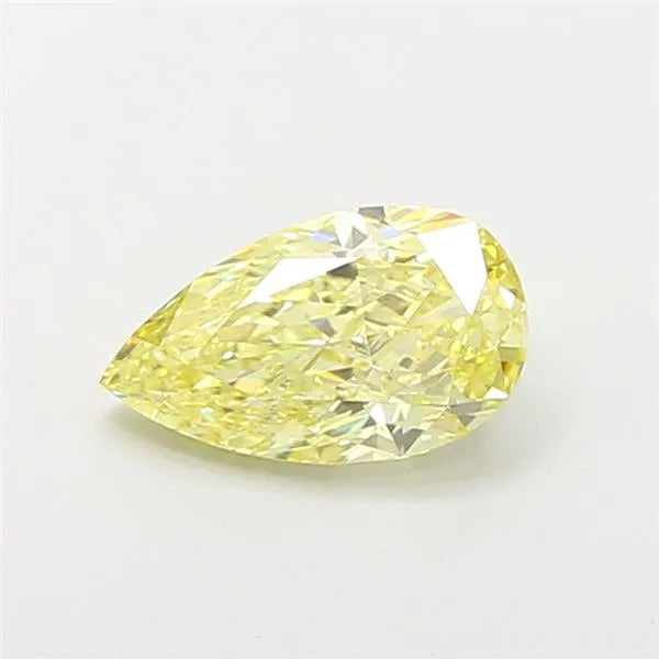 1.09ct Pear Lab Grown Diamond (Colour Fancy Light Yellow, Clarity VS1, IGI Certified)