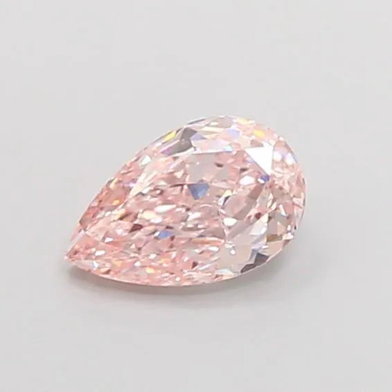 1.09ct Pear Lab Grown Diamond (Colour Fancy Pink, Clarity VS1, IGI Certified)