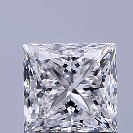 1.09ct Princess Lab Grown Diamond (Colour E, Clarity VS2, IGI Certified)