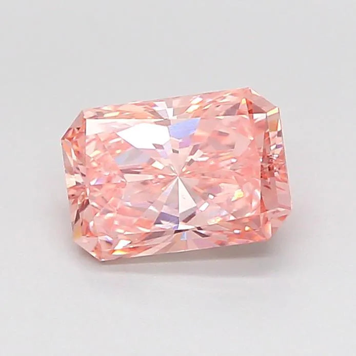 1.09ct Radiant Lab Grown Diamond (Colour Fancy Intense Pink, Clarity VS1, IGI Certified)